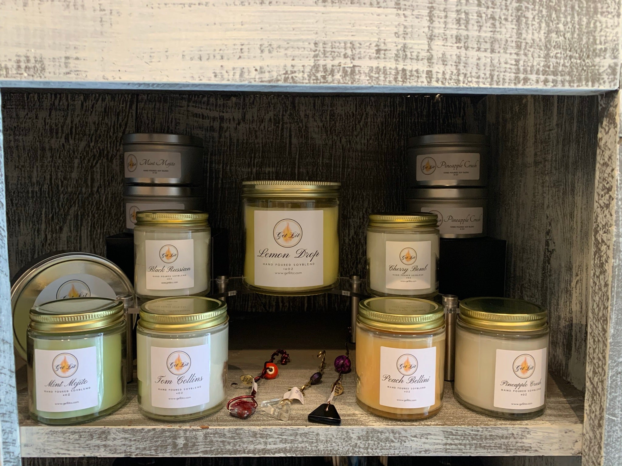 Candle Collection Get Lit Candle Co.